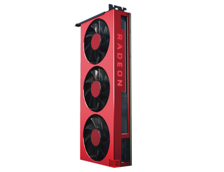 AMD Radeon VII 50周年纪念版上架：红色机身