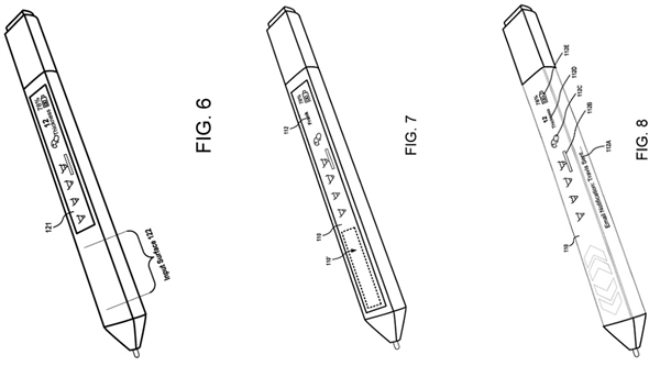 Surface Pen新专利曝光 它是一款带触控屏幕的手写笔
