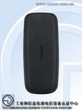 诺基亚新款“功能机”入网 4MB存储/800mAh电池售100