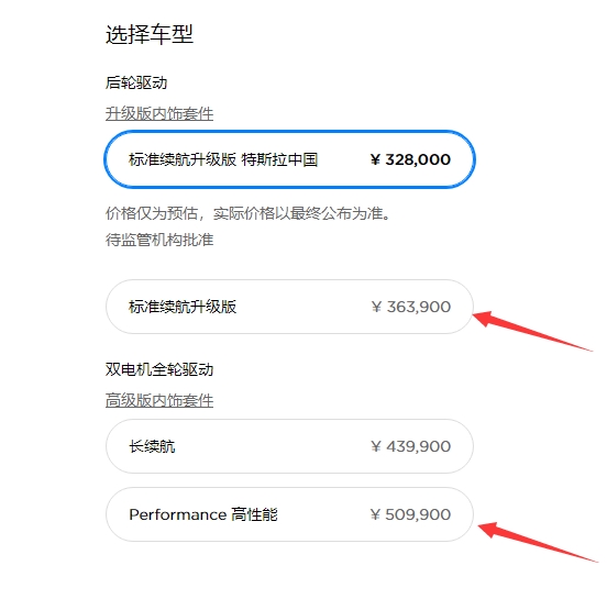 特斯拉官网宣布涨价：Model 3两个版本价格上调 最高涨幅1万元