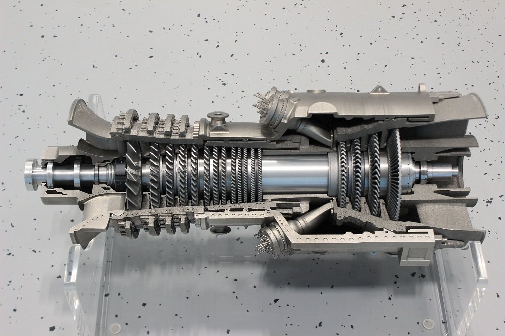 Fraunhofer IFAM和H + E-Produktentwicklung开发的西门子SGT6-8000 H燃气轮机