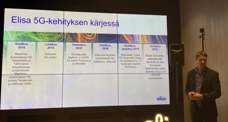 芬兰Elisa在赫尔辛基开通欧洲最大的5G网络之一 华为提供5G设备