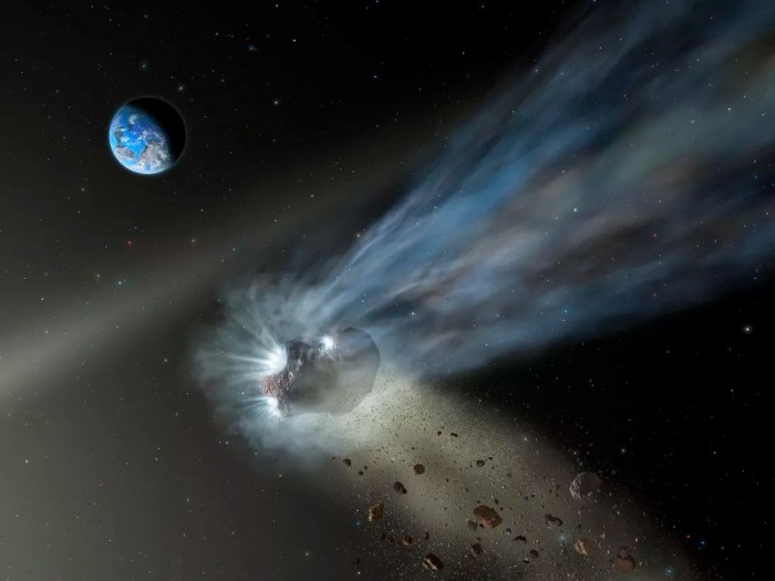 [图]2020年首颗新彗星刚被发现 就冲向太阳“自杀”了