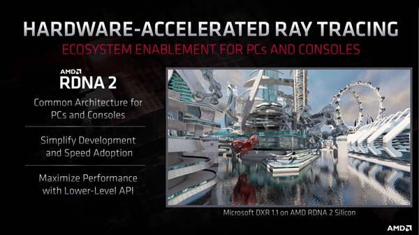 基于DX12终极版打造 AMD公布RDNA2光线追踪Demo：硬件加速