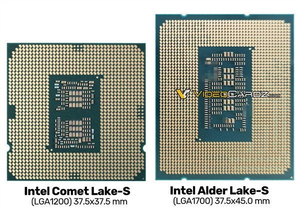 首次10nm！Intel 12代桌面酷睿真身首曝：LGA1700新接口坐实