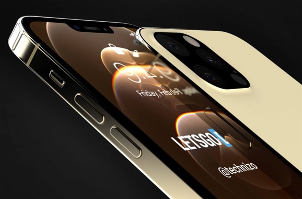 iPhone 13 Pro渲染图曝光：刘海显著缩小、充电口也没了！