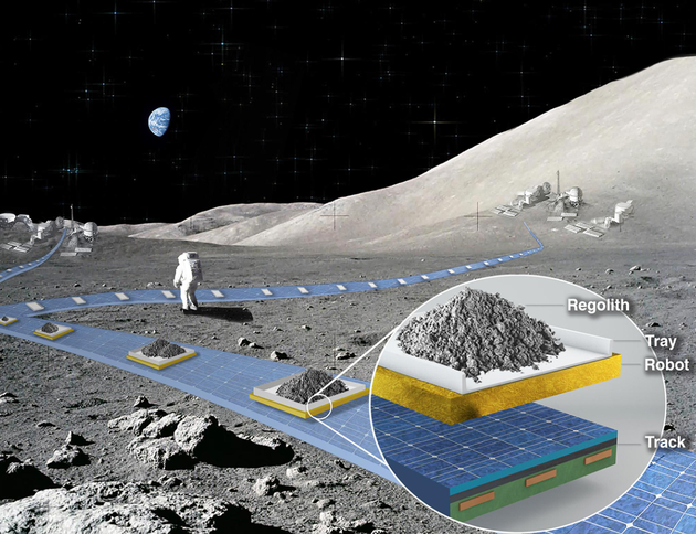 NASA部署16项未来太空技术：月球悬浮铁道和火星洞穴机器人