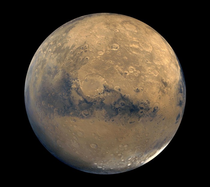 研究：火星大部分水没有逃逸到太空，而是被困在了地壳中
