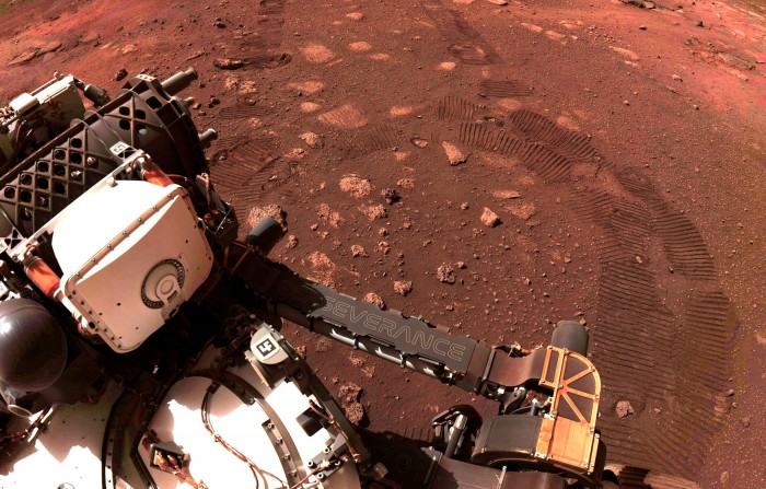 NASA在火星的第三个“气象站”：“毅力号”传回第一个温度读数