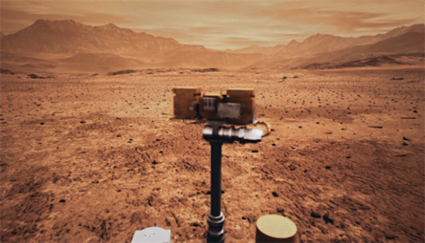 “祝融号”开始穿越复杂地形地带：挑战火星石块、撞击坑、沙丘