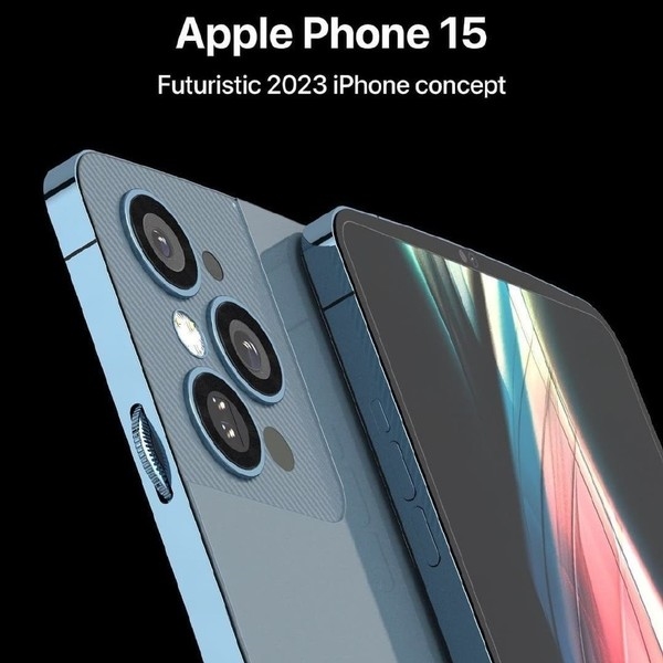 iPhone 15概念设计图来了 最大亮点居然是侧边滚轮？
