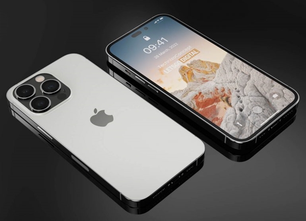 iPhone 14 Pro概念图曝光：感叹号挖孔屏吸睛、屏占比近5年最高！