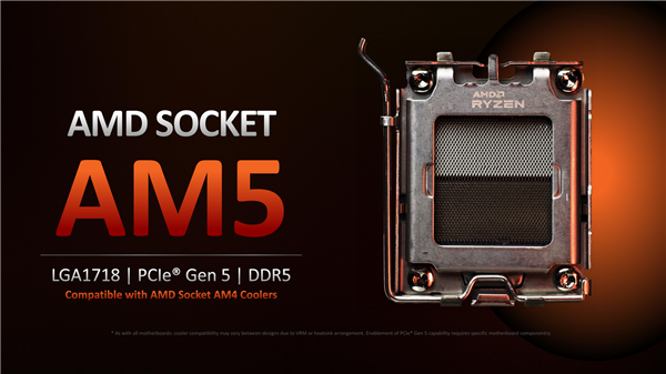 AMD的5nm Zen4升级AM5插槽 散热器厂商表态：绝大多数会兼容