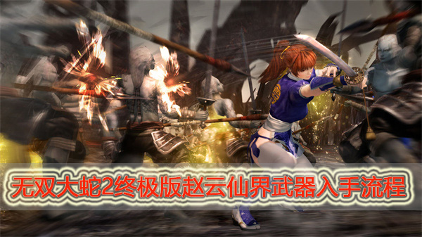 无双大蛇赵云技能（无双大蛇2终极版赵云仙界武器入手流程）