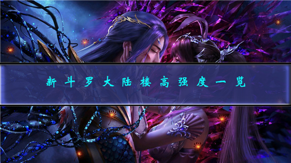 新斗罗大陆站位（新斗罗大陆楼高强度一览）