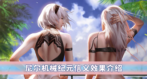 尼尔机械纪元信义效果介绍（这样也行？）