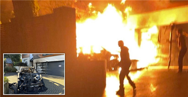 奔驰EQA又燃了：车主房子差点被烧毁