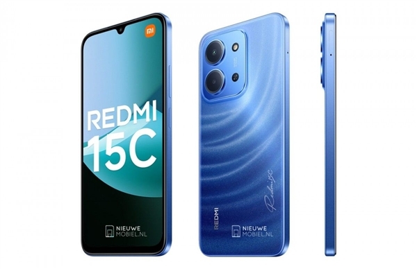 小米手机全球销量最高系列！REDMI 15C入网：百元良心神机