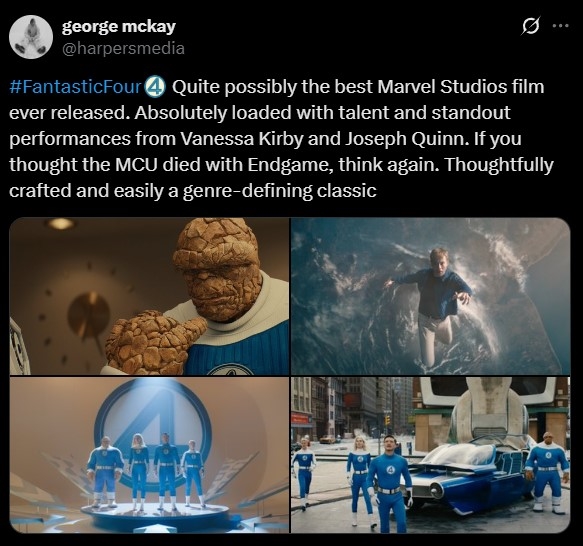 《超人》全球票房破4亿