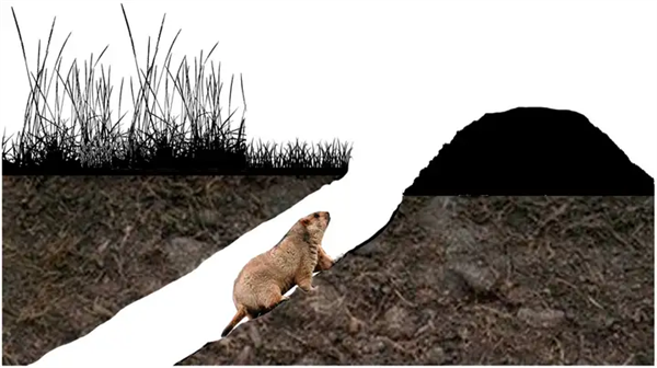 无人机被土拨鼠叼进洞 客服建议用铲子刨!