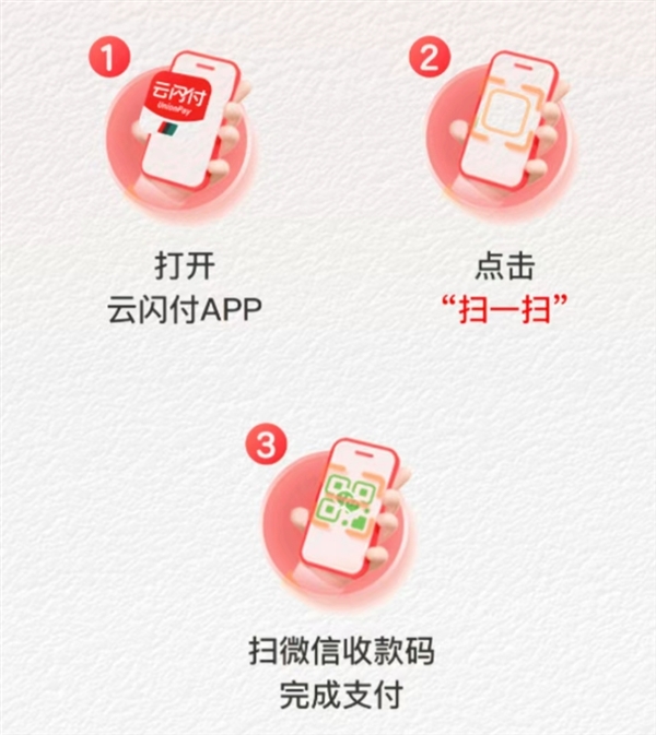 付款再也不尴尬！微信支付收款码正式接入云闪付：个人码也能付