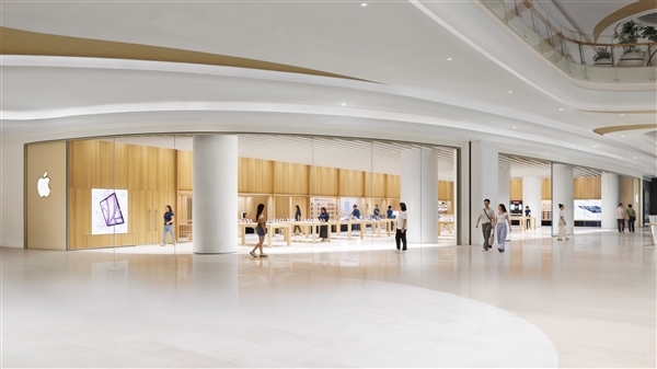 苹果Apple Store深圳前海壹方城新店今日开业:有人连夜排队 开业礼炒到580元