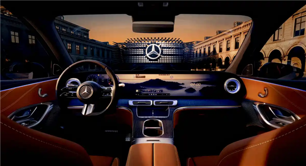 奔驰史上最大中控屏！全新GLC EV内饰官图发布：满眼全是屏