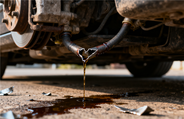 男子为报复同事 割破轿车刹车油管!结果被判刑