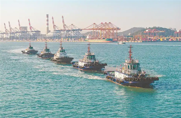 3小时充满电！国内最大规模新能源拖轮船队投用