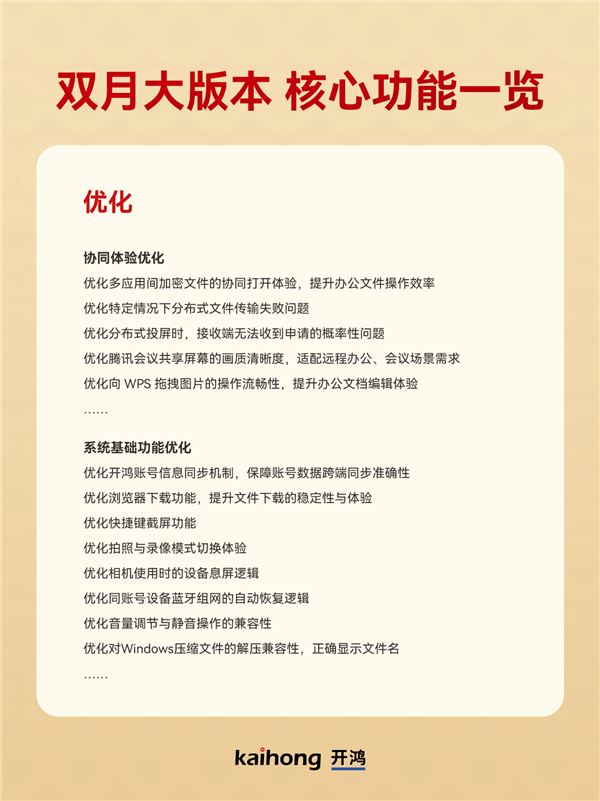 新年首个大版本来了!深开鸿KaihongOS桌面版5.0.1.41升级发布