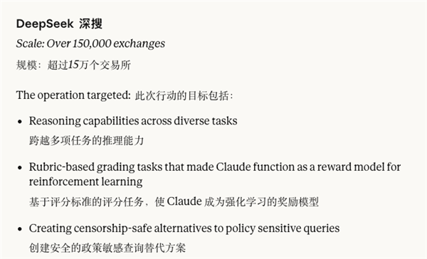 美国AI巨头炮轰DeepSeek 只为给五角大楼递投名状