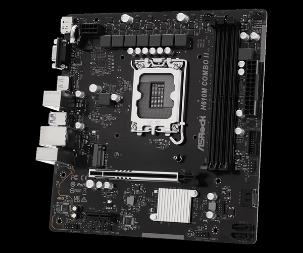 华擎再出妖板H610M COMBO II：单槽DDR4+双槽DDR5、定位入门级