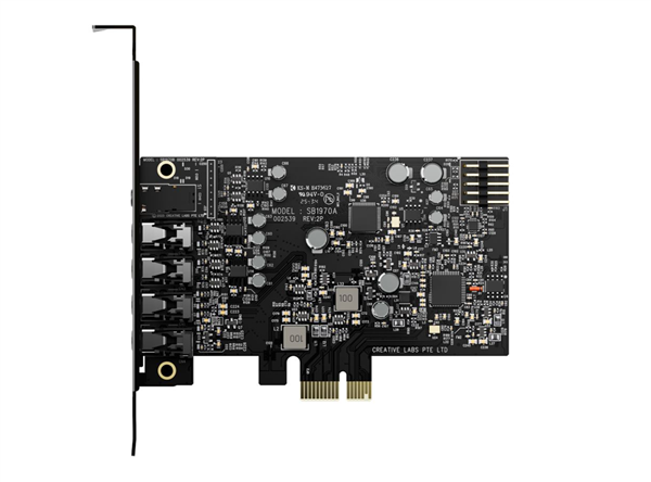 5年了!创新终于发布新声卡 只要500块钱