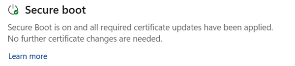 Windows安全启动证书6月到期：微软新增三色提醒！一眼看出更新状态