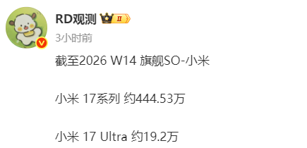 苹果赢麻了!iPhone 17国内销量突破2721万台:Pro Max成最大功臣