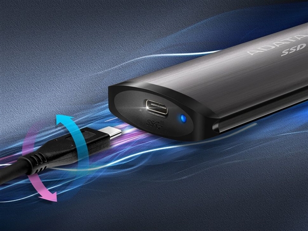 威刚发布SE760移动固态硬盘：USB 3.2 Gen2接口、极速1GB/s
