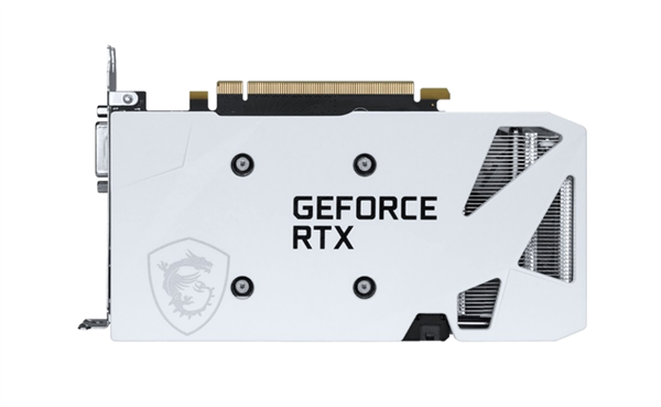微星推出RTX 3050 Ventus 2X XS White显卡:全白配色