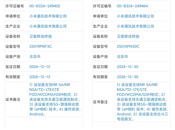 小米巅峰机皇!小米15 Ultra已三证齐全:下月发布