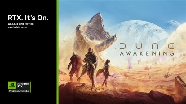 NVIDIA DLSS4助力:《沙丘:觉醒》性能提升4.9倍!RTX 5070也能4K近200帧