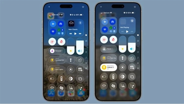 苹果发布iOS 26 Beta 2:控制中心BUG修复 降低透明度