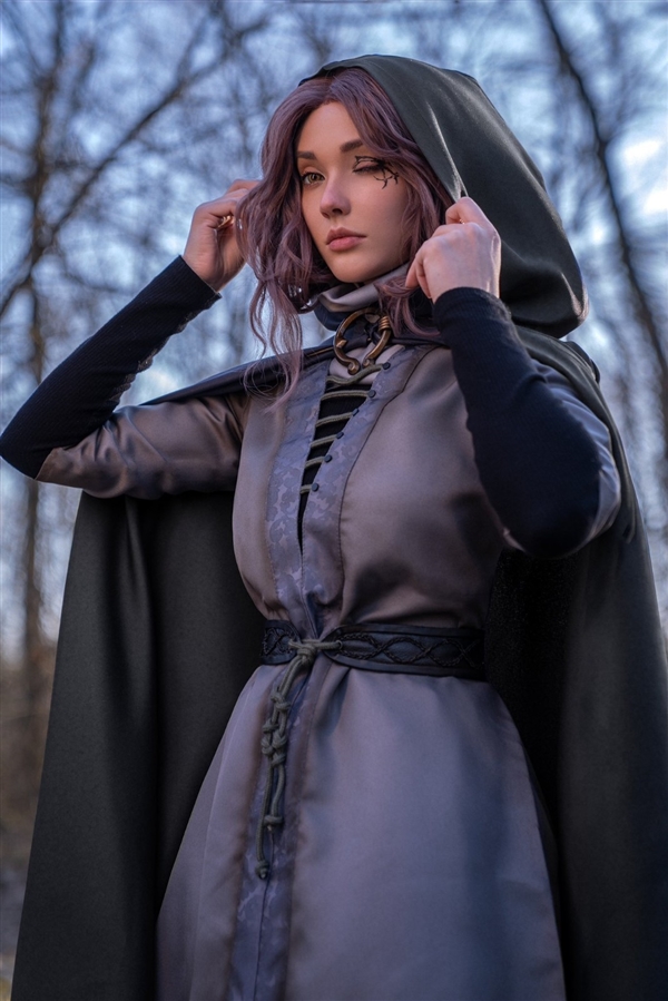 《漫威争锋》灵蝶超美COS 完美曲线让人一览无遗